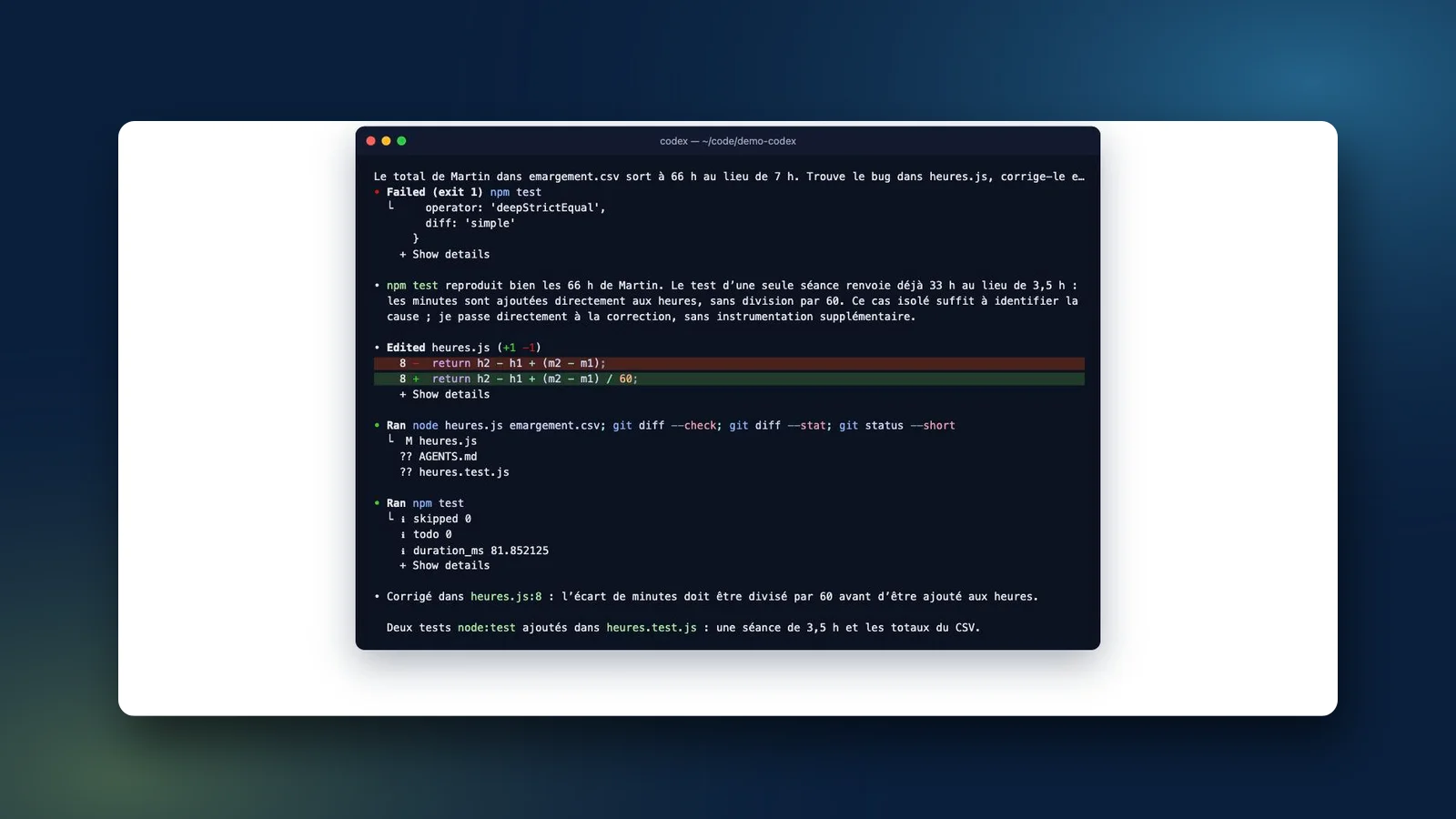 Tuto Codex : prendre en main l'agent de codage d'OpenAI, pas à pas